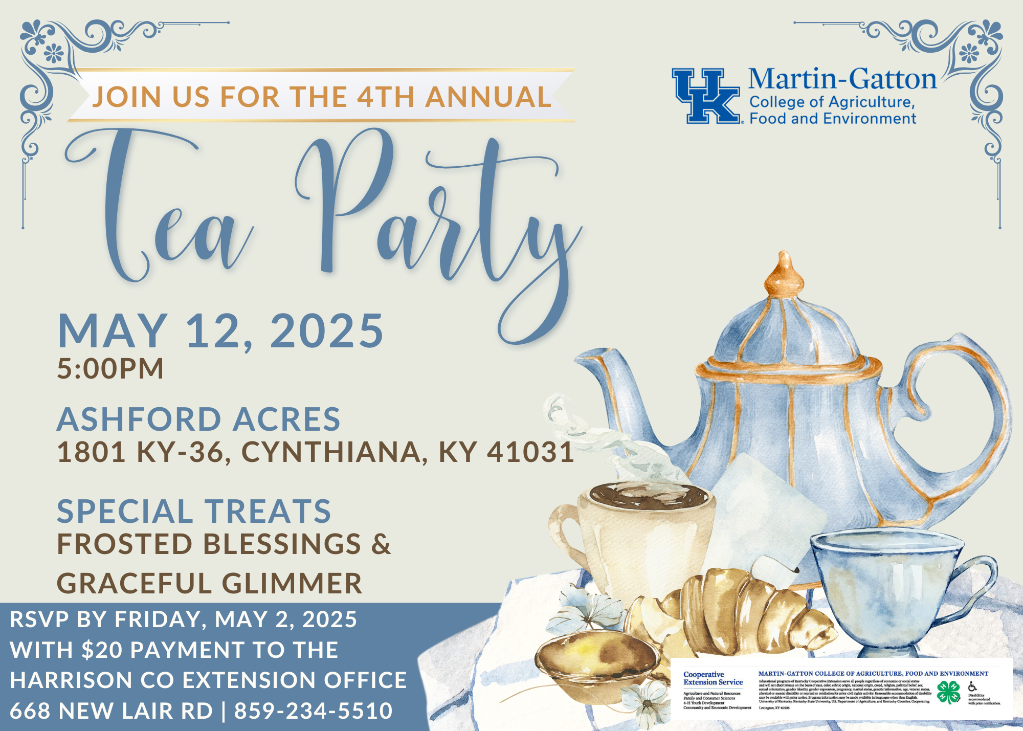 Tea Party Flyer