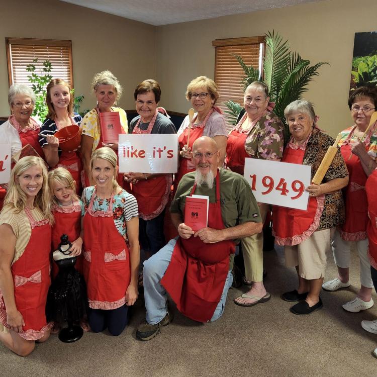  1949 Cooking Class Participants